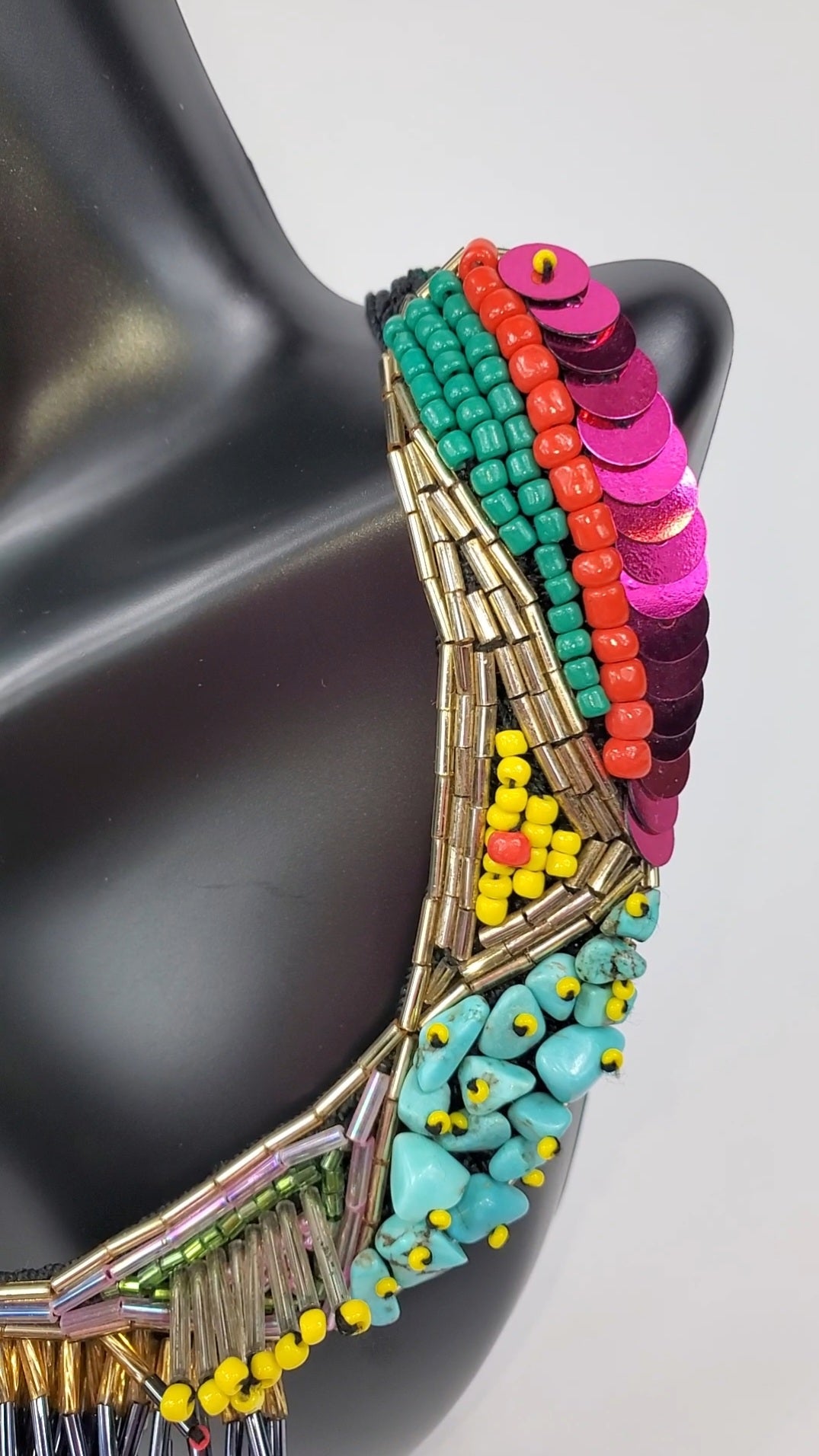 Istanbul Beaded Statement Necklace