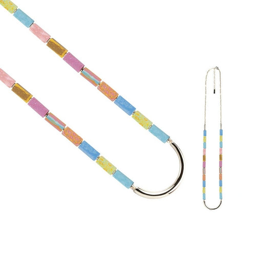 Saltwater Taffy Beaded Necklace