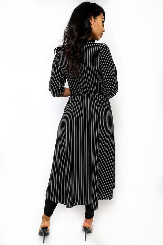 Hi Lo Striped Top - Taffycat's