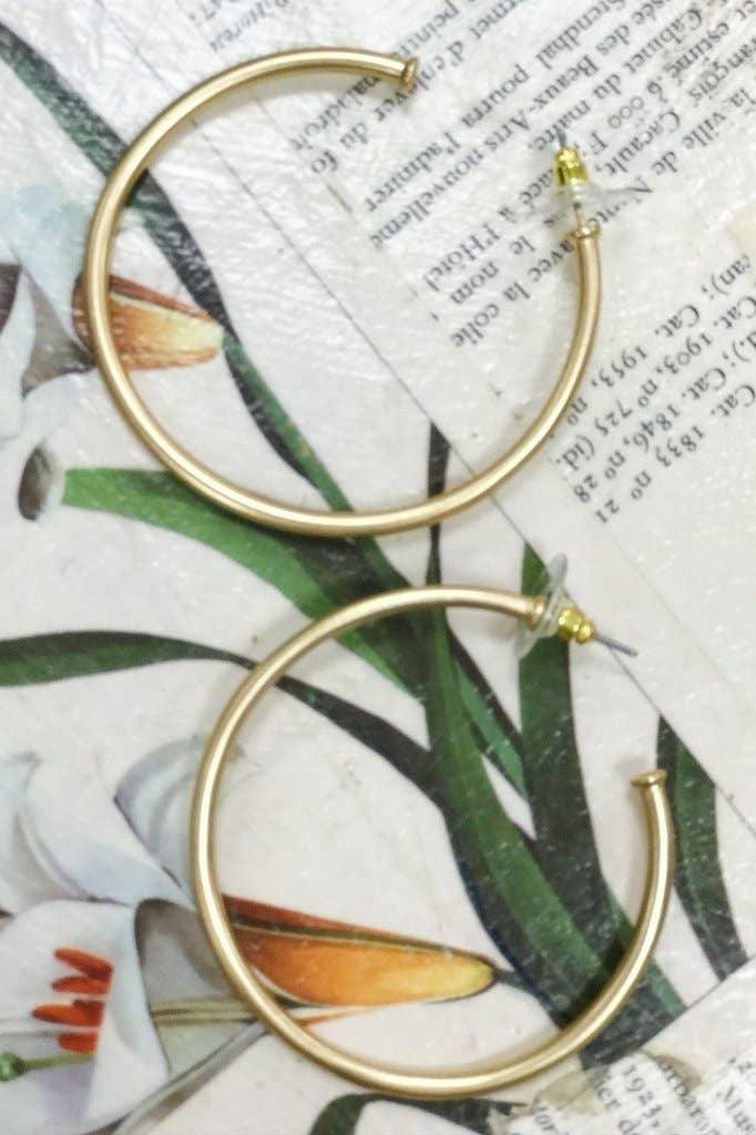 Slim Tube Hoops Earrings - Taffycat's