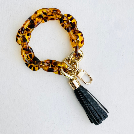 Chain Link Bangle Keychain