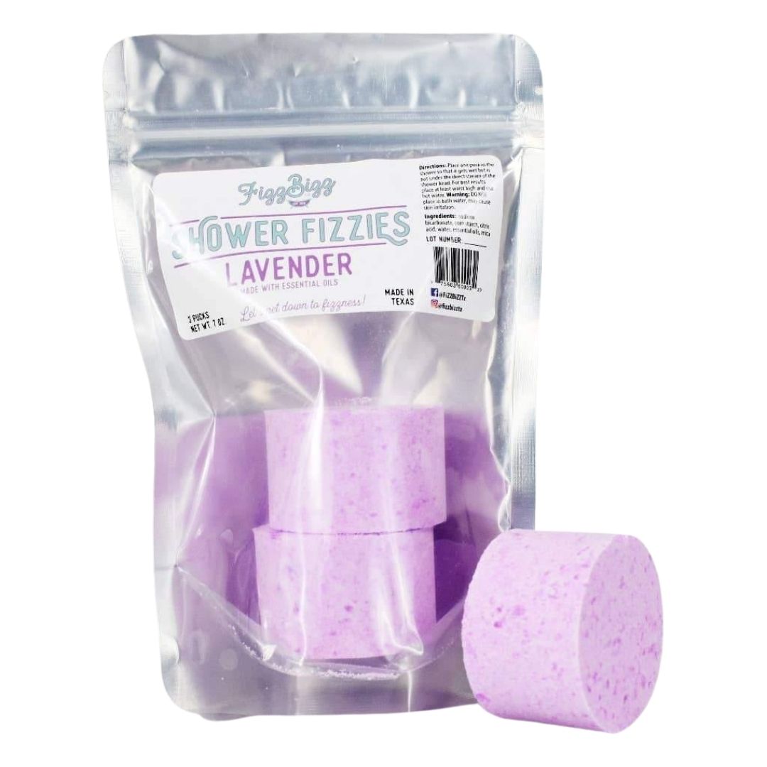 Calm Me Down! Lavender Shower Fizzies