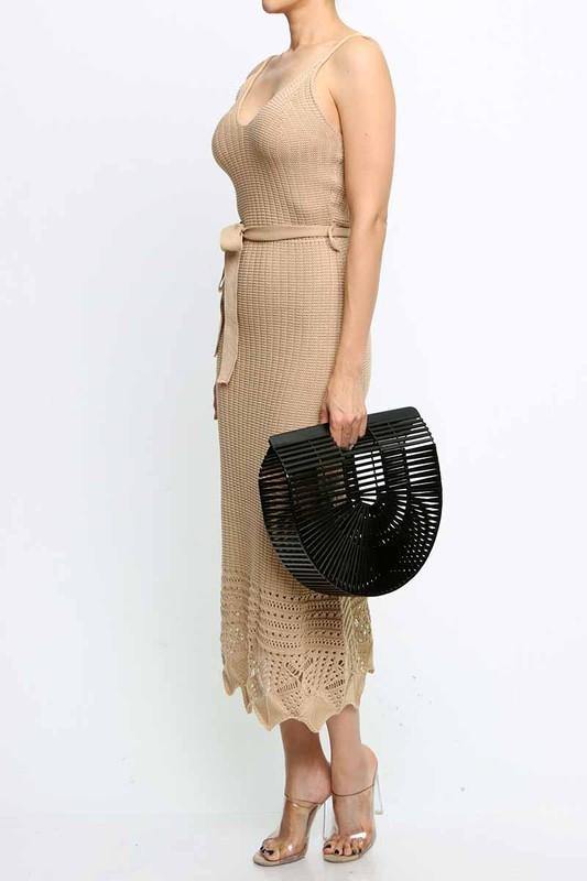Crochet Maxi Dress - Taffycat's