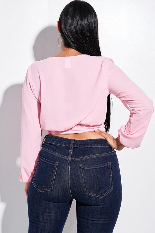 Bubble Crepe Blouse - Taffycat's