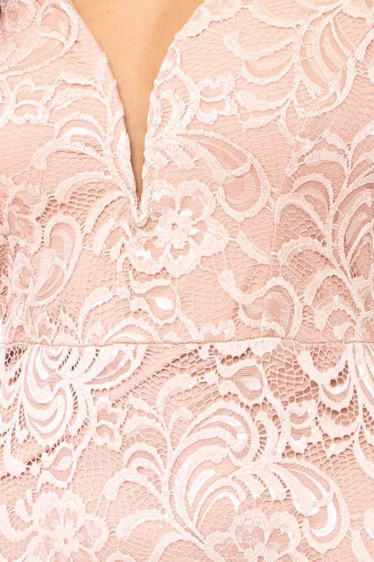 Mermaid Lace Formal Dress - Taffycat's