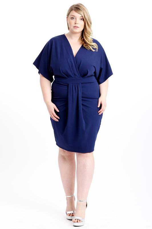 Drop Kimono Sleeved Dress - Taffycat's