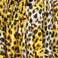 Leopard Print Bowtie Blouse