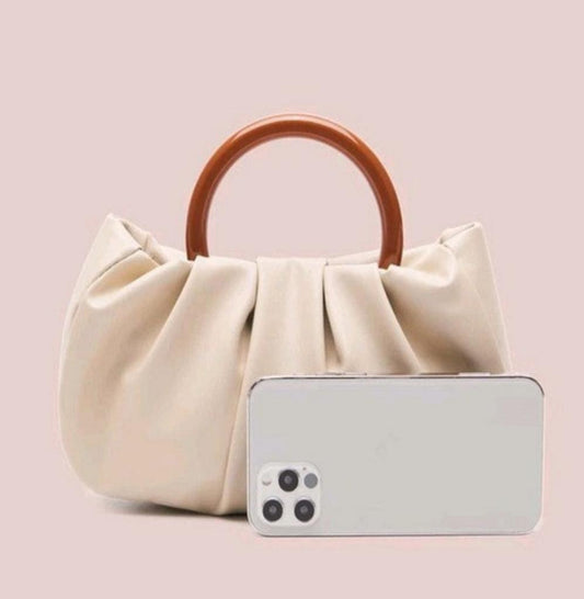 Ivory Minimalist Clutch Bag