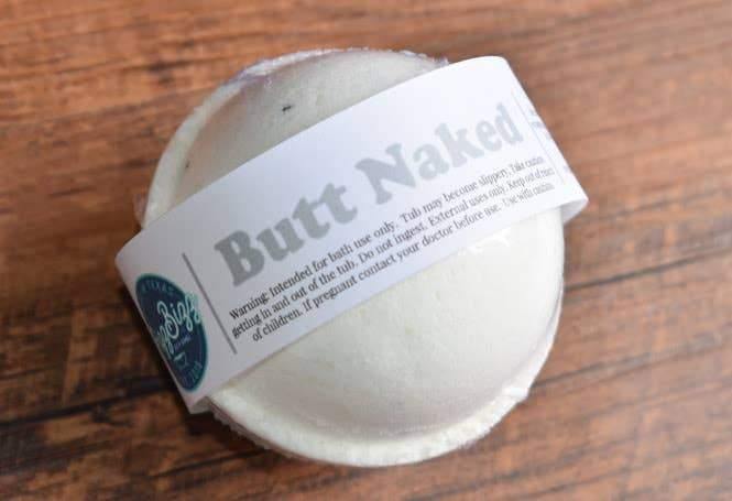 Butt Naked Bath Bomb - Taffycat's