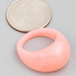 Resin Dome Top Ring