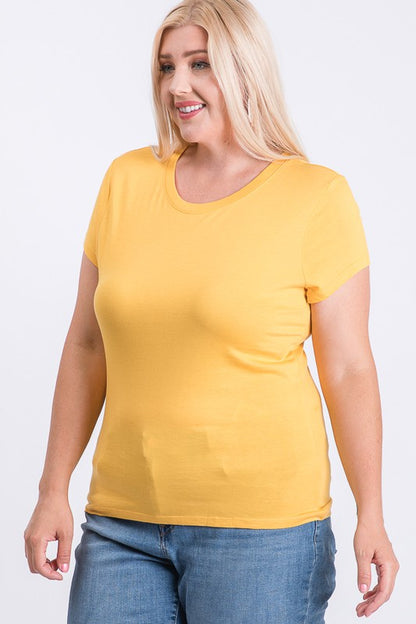 Basic Round Neck Tee