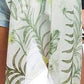 Floral Leaf Oblong Scarf - Taffycat's