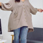 Mocha Waffle Knit Tunic